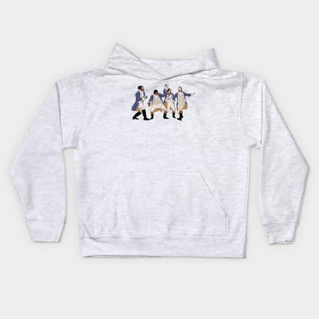 Hamilfam Hamilton Kids Hoodie by bcolston